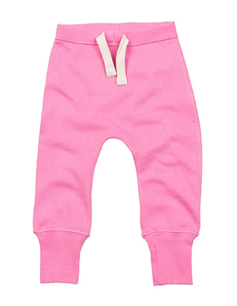 BABYBUGZ Jogginghose Baby / Klein-Kinder Jogging Hose Sweatpants für Mädchen u. Jungen bis 3 Jahre Weiche, innen angeraute Baby-Sweathose pink