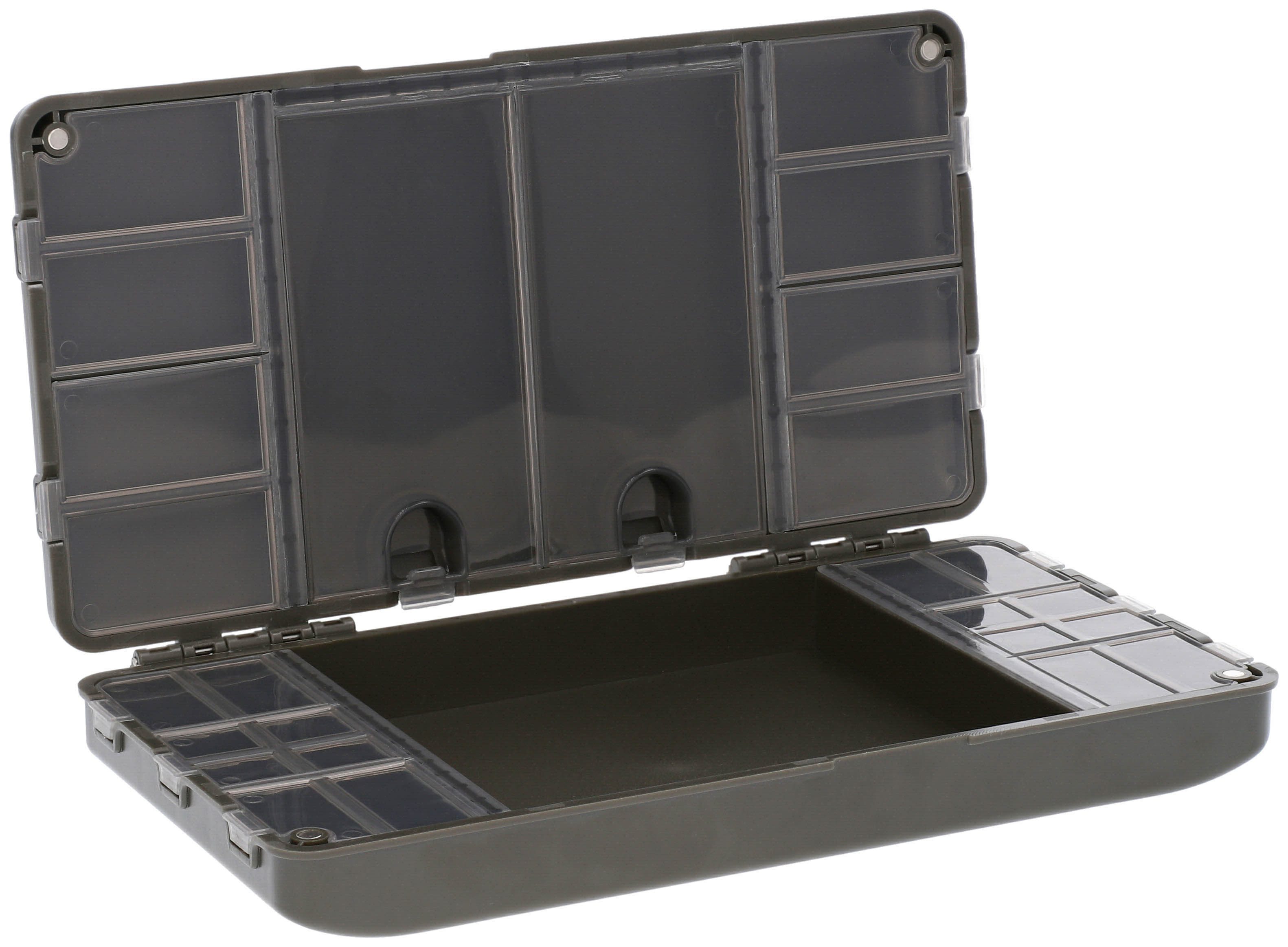 MIKADO Total Fishing Angelkoffer Box System Rig Box 1 - Zubehör - Kleinteilebox Angeln/Hobby/Werkstatt (1 St)
