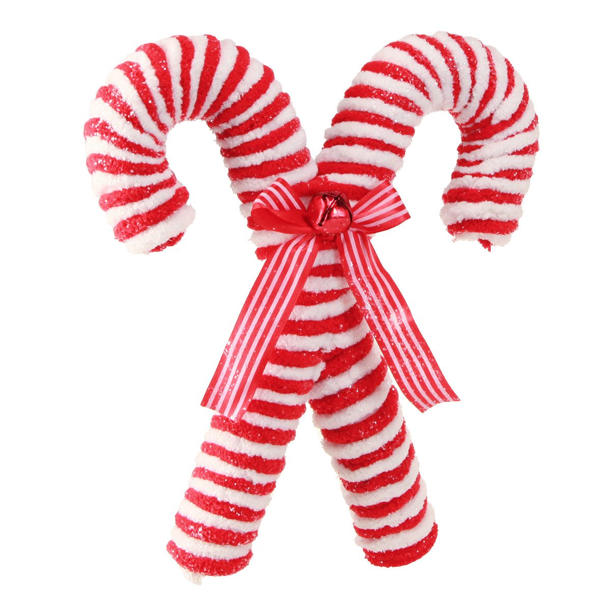 Kaemingk Christbaumschmuck Deko Zuckerstangen Weihnachten Rotweiß 28cm Christbaumschmuck