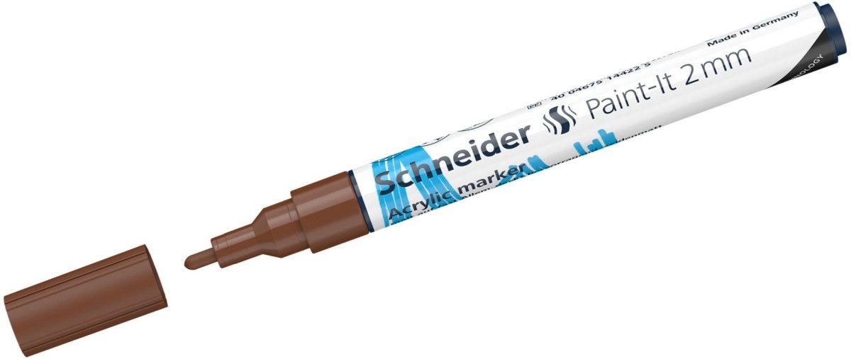 SCHNEIDER Permanentmarker Acrylmarker Paint-It 310 2mm braun