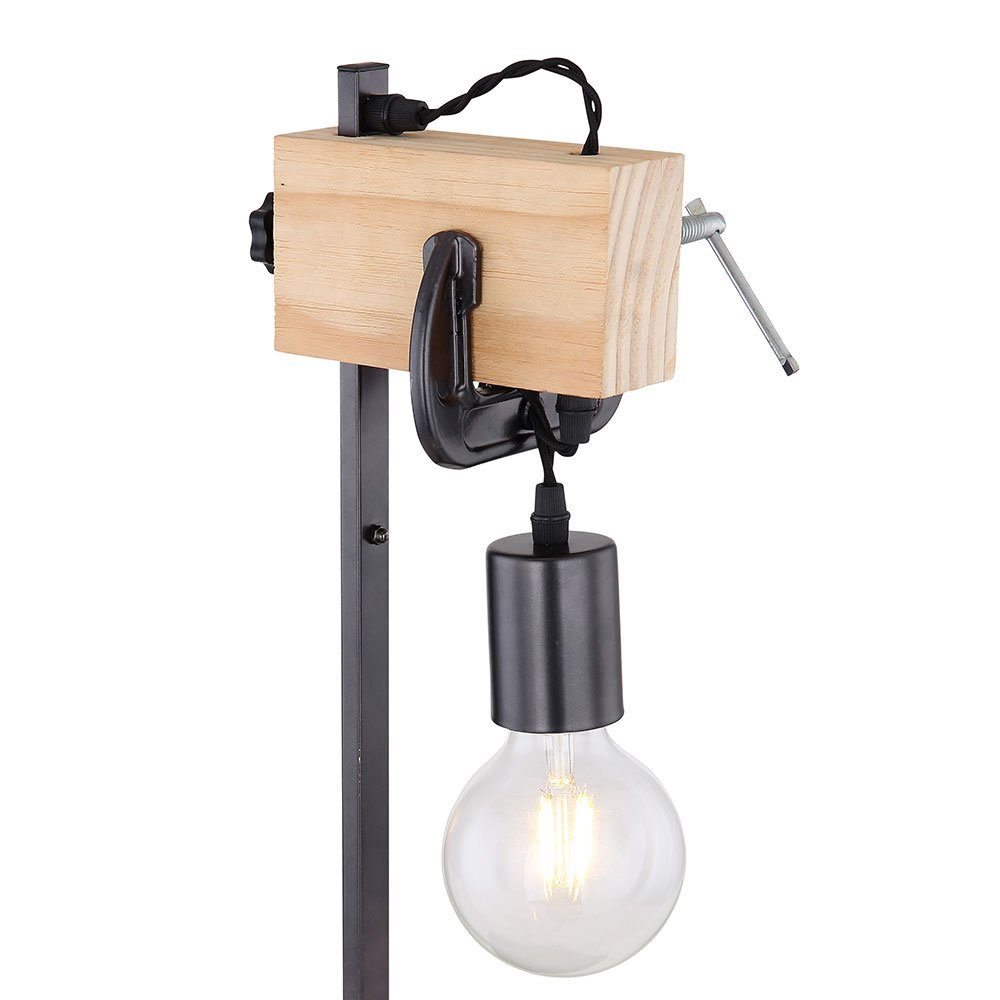 Leselampe Tischleuchte, nicht LED Beistelllampe Vintage Retrolampe Globo Leuchtmittel inklusive, Tischleuchte 2x