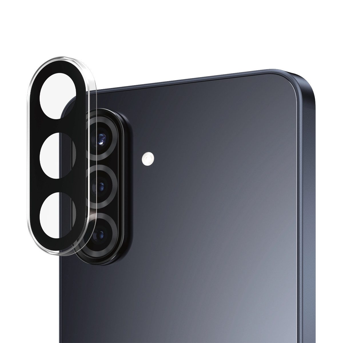 CARE by PanzerGlass Kameraschutzglas Hoops Camera Lens Protection für Samsung Galaxy A56, Kameraschutz, Lens Glas, Linsenschutz, kratz- & stoßfest – Bild 2 von 2