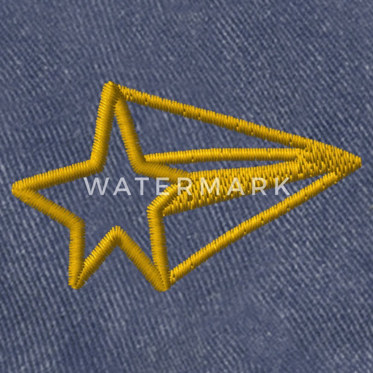 Spreadshirt Baseball Cap Stern bestickt Vintage Cap (1-St)