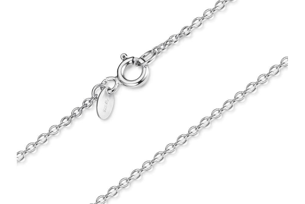Silberkette Erbskette 1,3mm - 925 Silber, Länge von 38-100cm wählbar