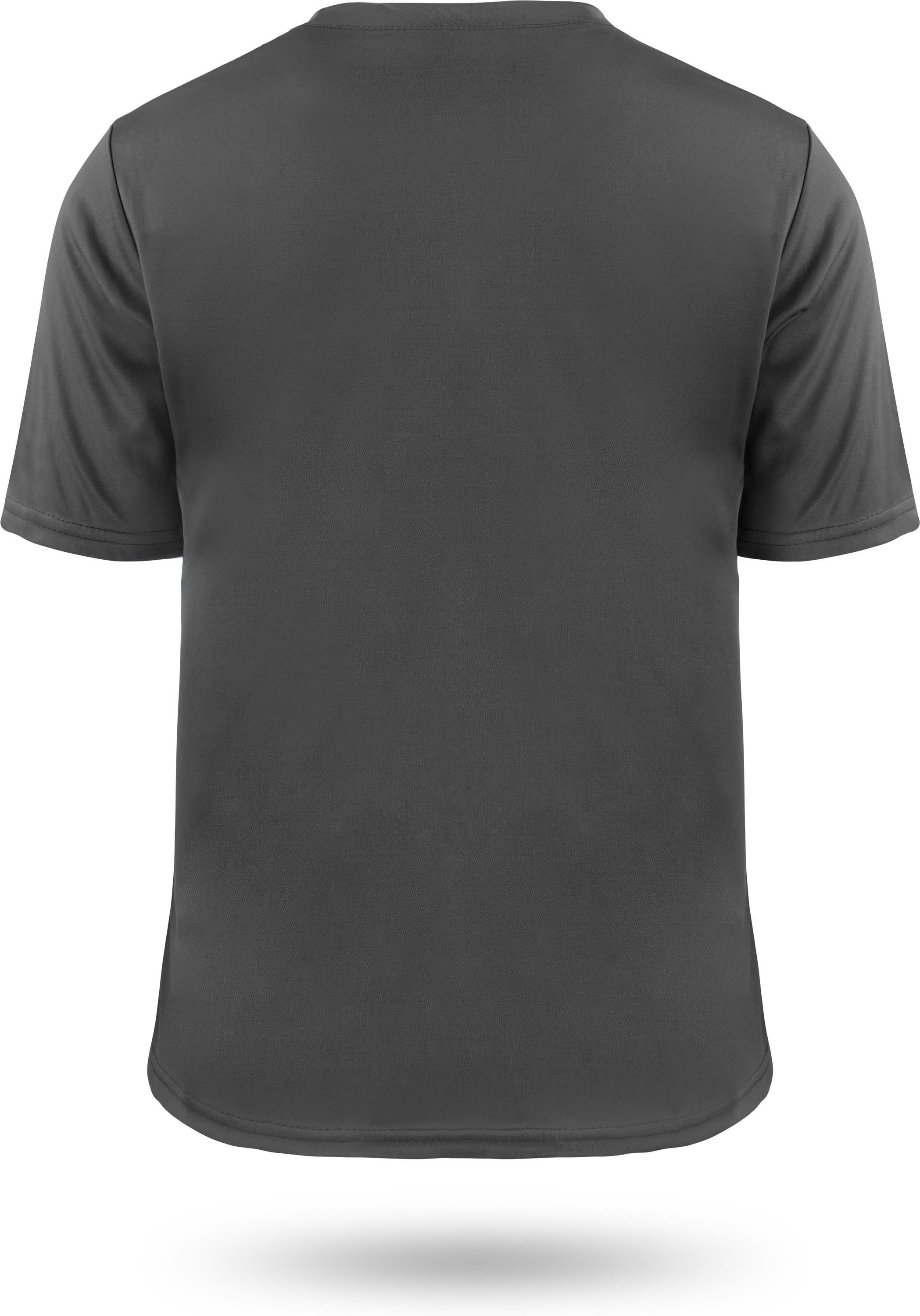 Cooling-Material Funktionsshirt Agra mt Grau Sportswear normani Fitness Herren Kurzarm Shirt T-Shirt Funktions-Sport