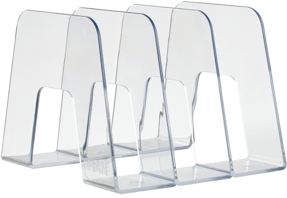 HAN-Bürogeräte Stehsammler Katalogsammler Sorter 3 Fächer transparent