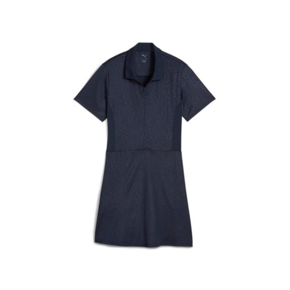 PUMA Sweatkleid Puma Golfkleid Kassidy Animal Deboss Navy Damen