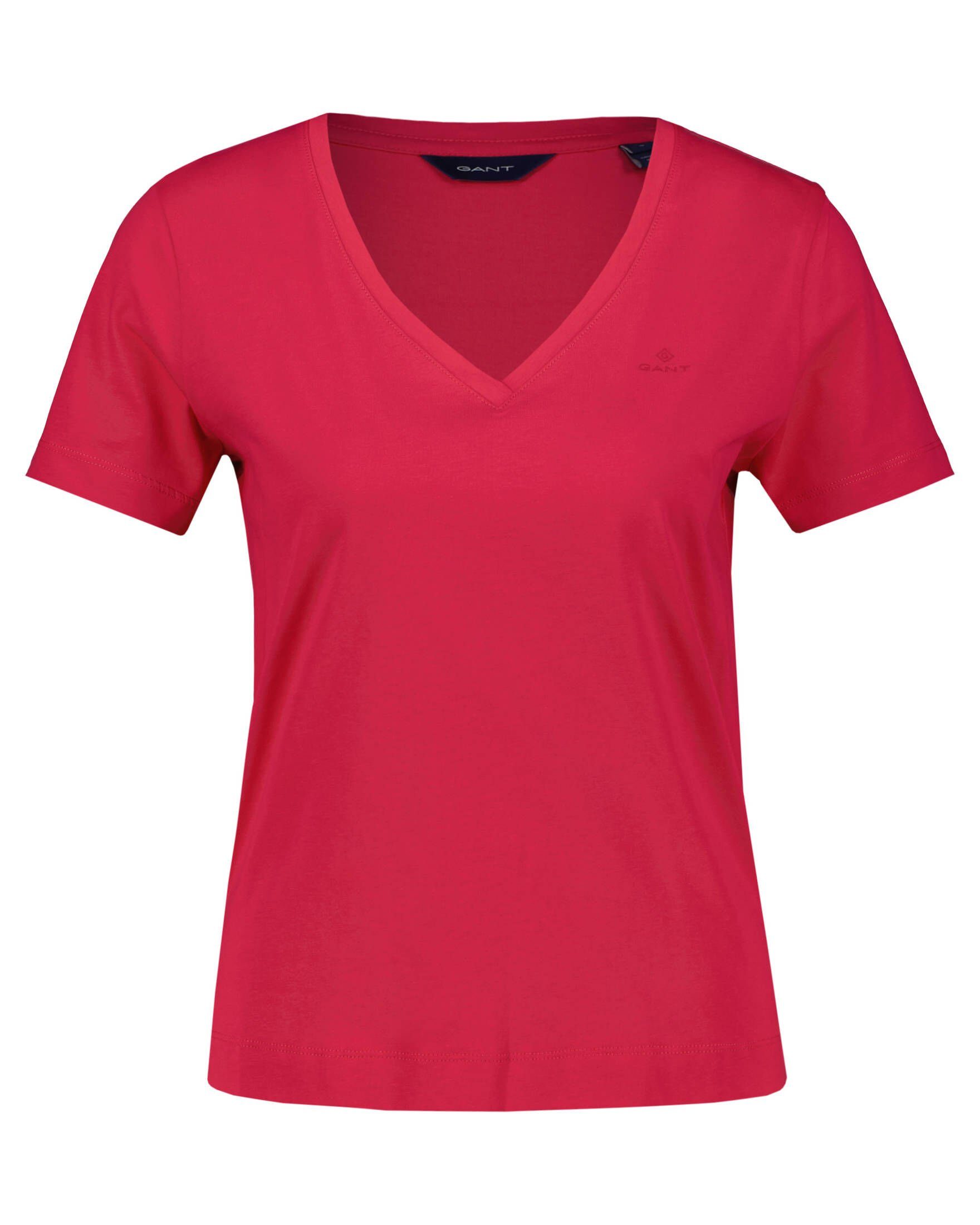Gant T-Shirt (1-tlg) Damen (71) T-Shirt pink