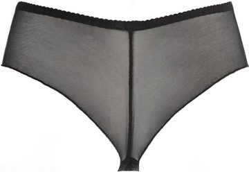 Axami Panty Panty in schwarz-beige String transparent (einzel, 1-St)
