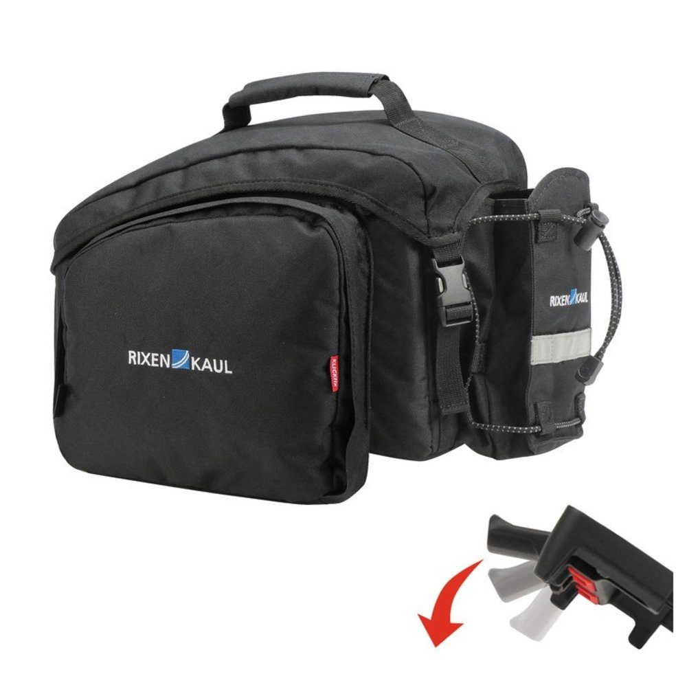 KlickFix Fahrradkorb Gepäckträgertasche Rackpack 1 Plus sw. m Uniklip13-18 ltr, ca.1000g