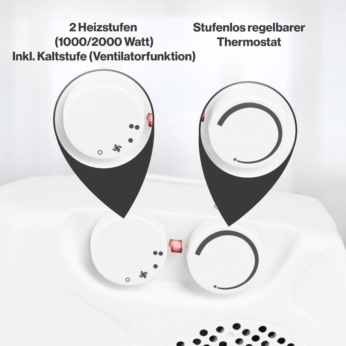 BOMANN Heizlüfter HL 1095 CB, mit günstig online kaufen