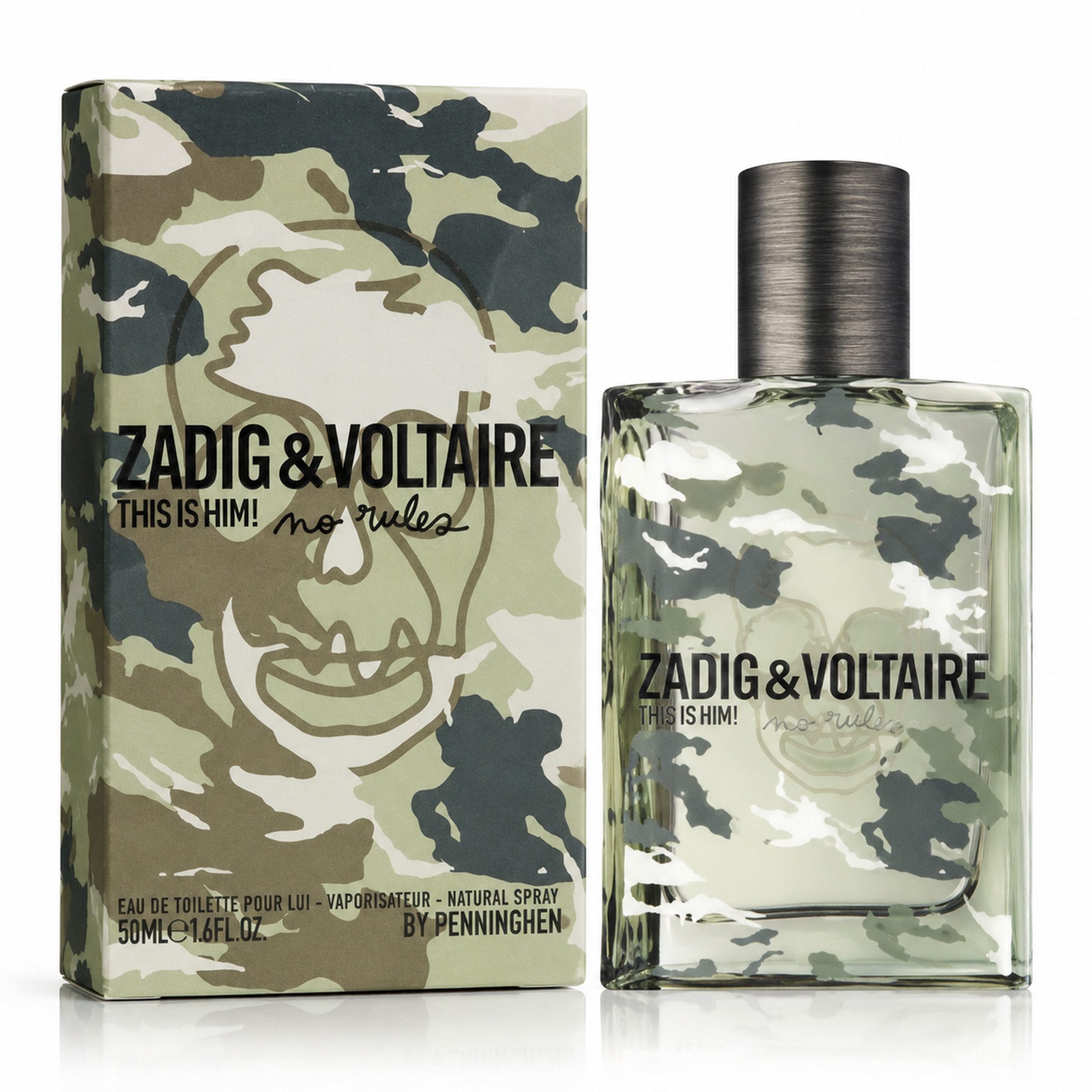 ZADIG & VOLTAIRE Eau de Toilette Zadig & Voltaire This is him ! no rules Eau de Toilette 50ml