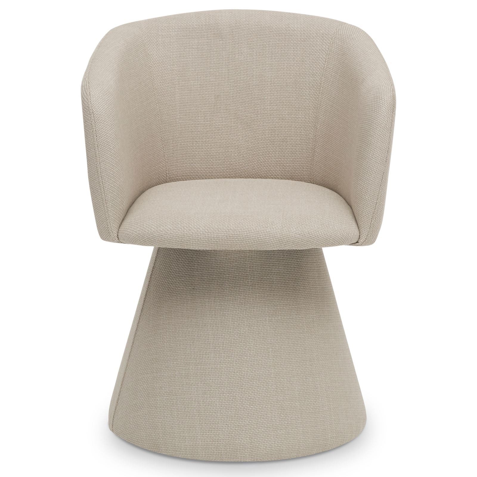 IDIMEX Polsterstuhl ALTO, Polsterstuhl mit konischem Standfuß und Armlehnen günstig online kaufen