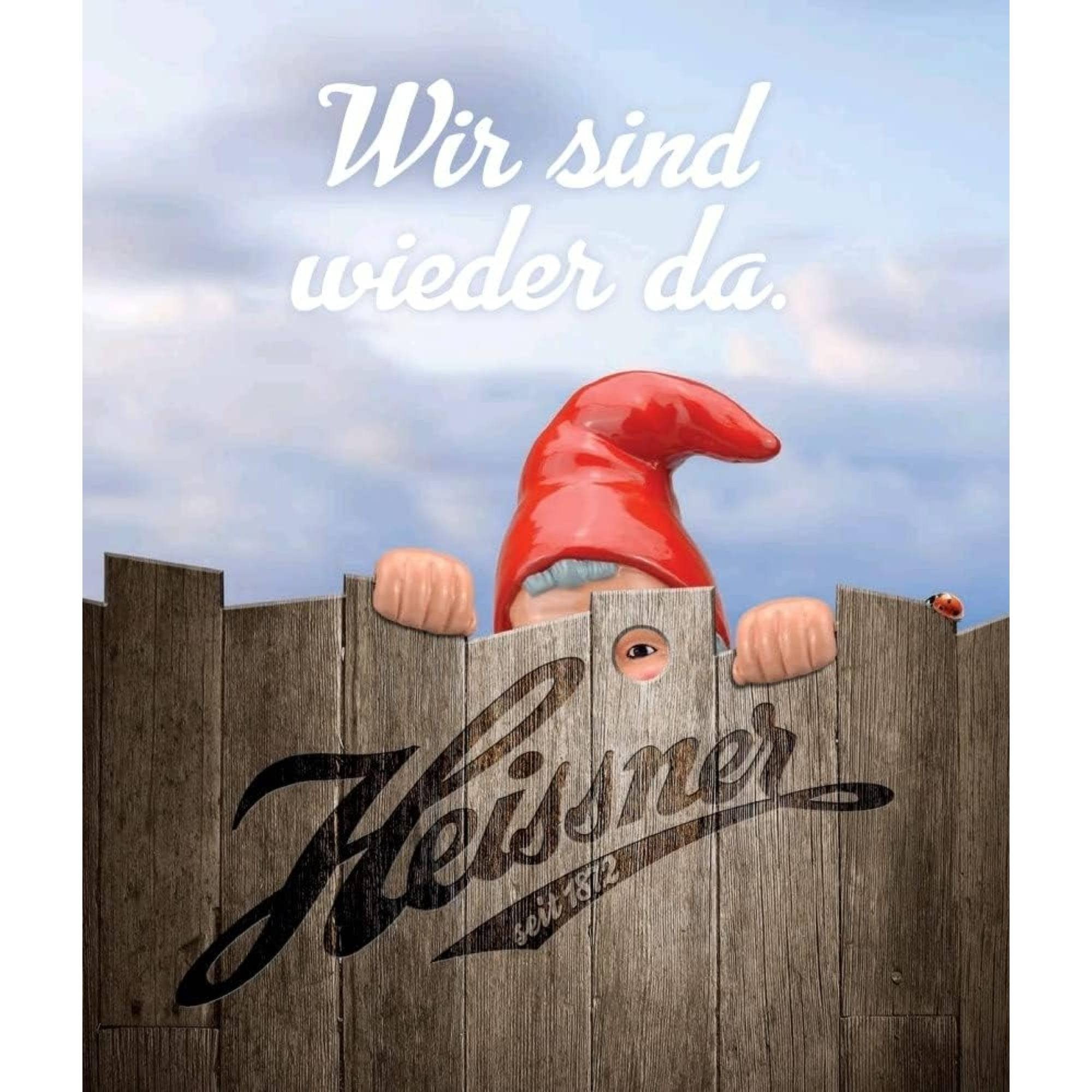 Heissner Gartenzwerg Original HEISSNER Gartenzwerg 'Waldfried', Sammler