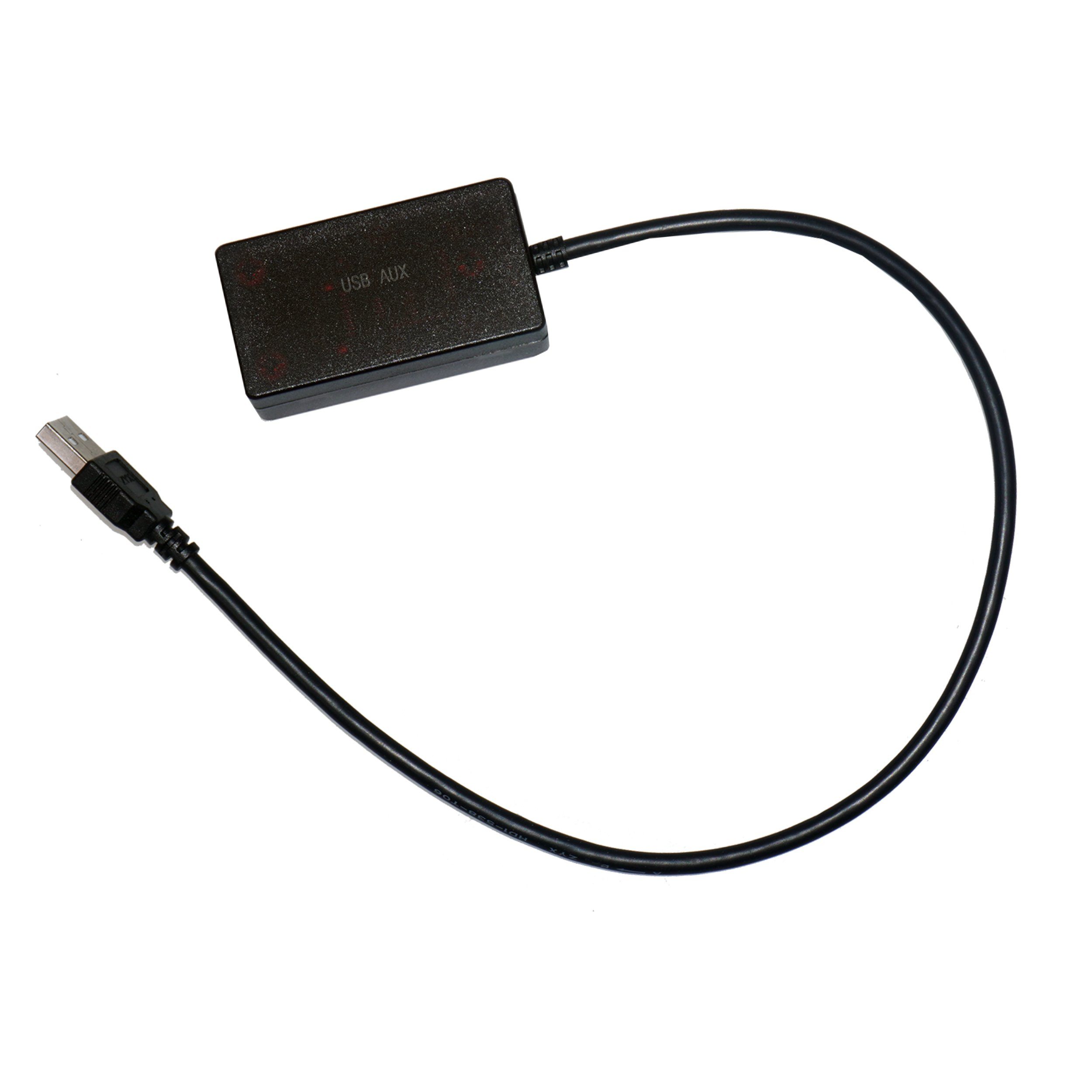 TAFFIO 3.5 mm AUX auf USB TYP A Adapter Modul für Android Autoradio Display USB-Adapter