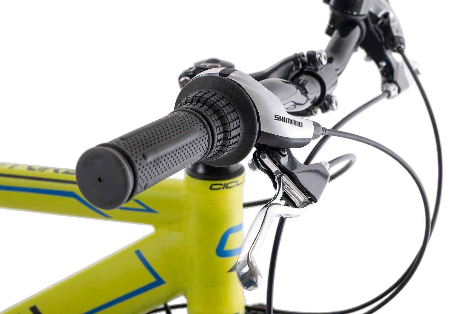 Ciclista Kinderfahrrad Ciclista Adventure, 21 Gang Shimano Tourney 21 Schaltwerk, Kettenschaltung, Jugendfahrrad gelb