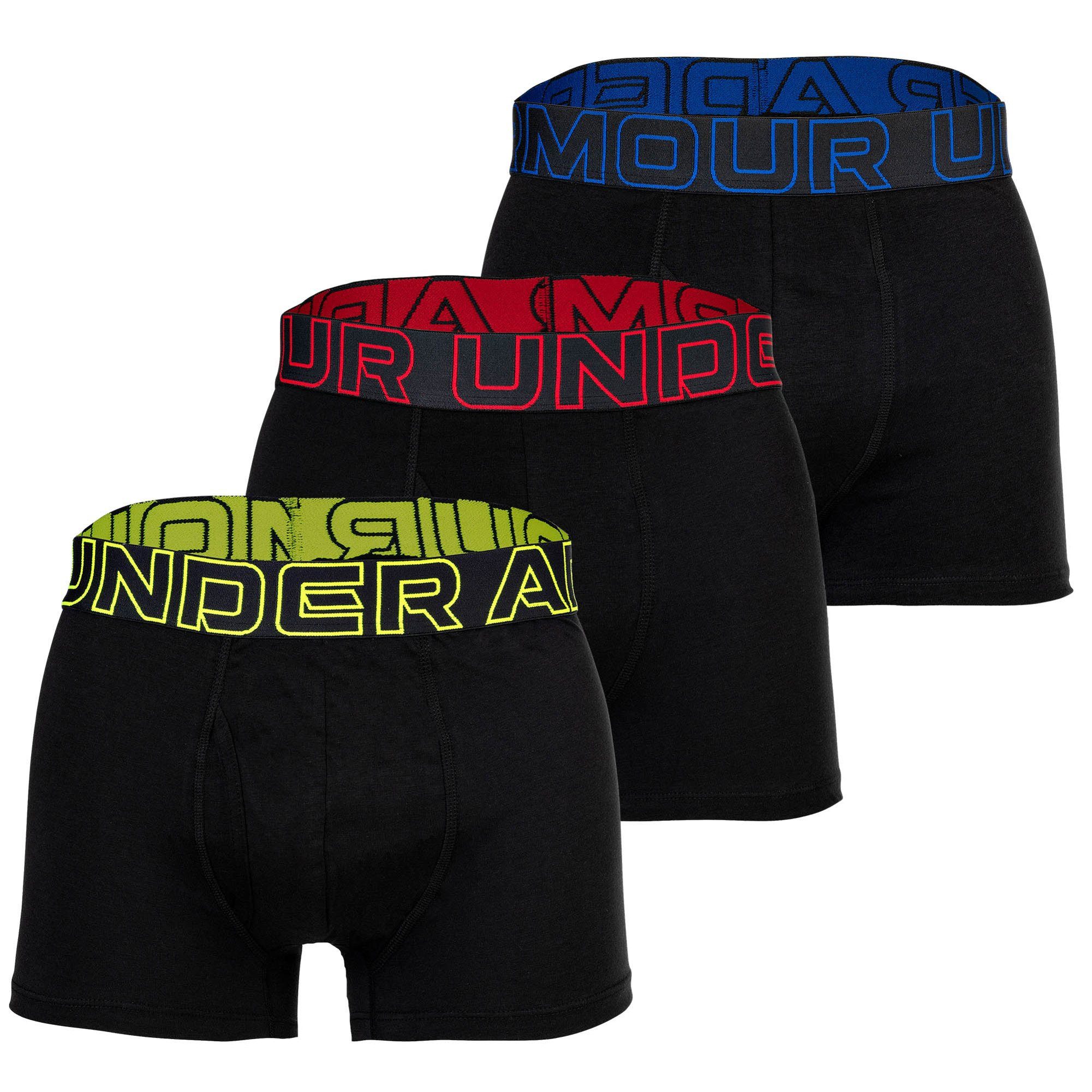 Under Armour® Boxer Herren Boxershort 3er Pack Baumwolle (Packung, 3er Pack)