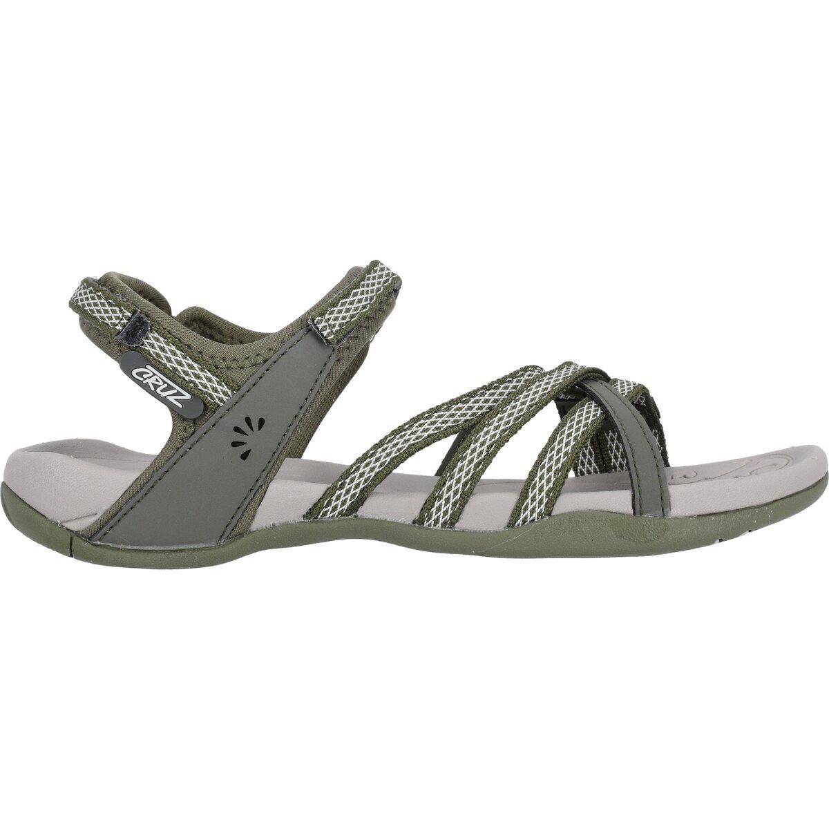 CRUZ Aarhus grün Damen Sandale günstig online kaufen