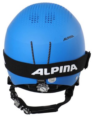 Alpina Sports Skihelm Kinder Skihelm / Snowboardhelm mit Brille ZUPO SET