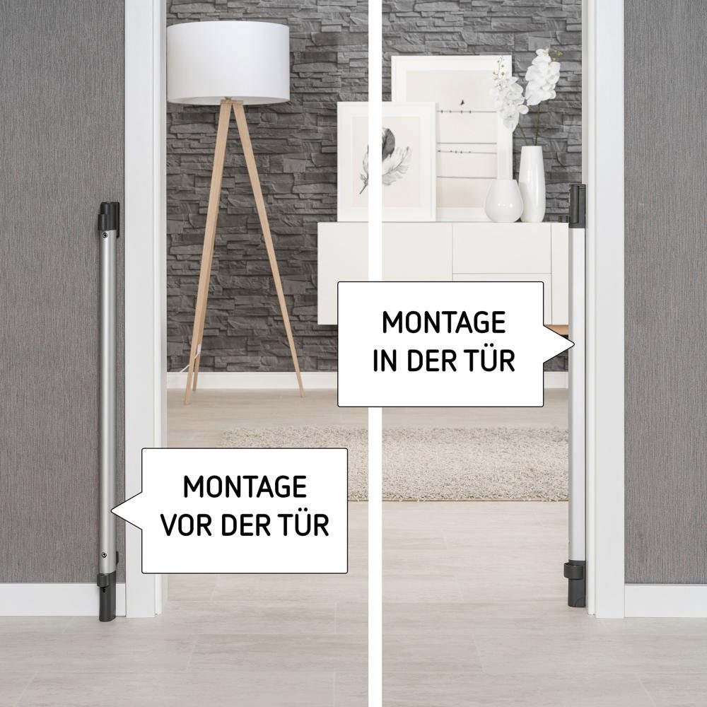 Reer Türschutzgitter Trend DesignLine Breite 76 - 106 cm
