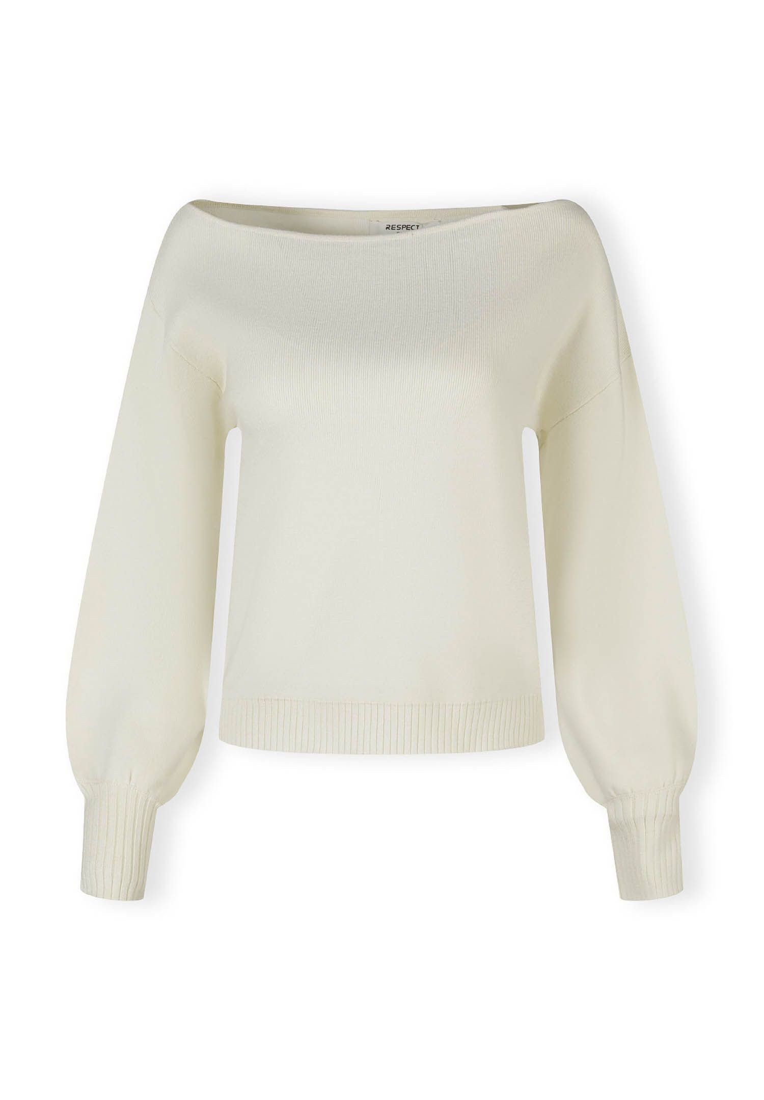 Strickpullover Strickpullover mit Bündchen und Rundhalsausschnitt. (XS-XXL)