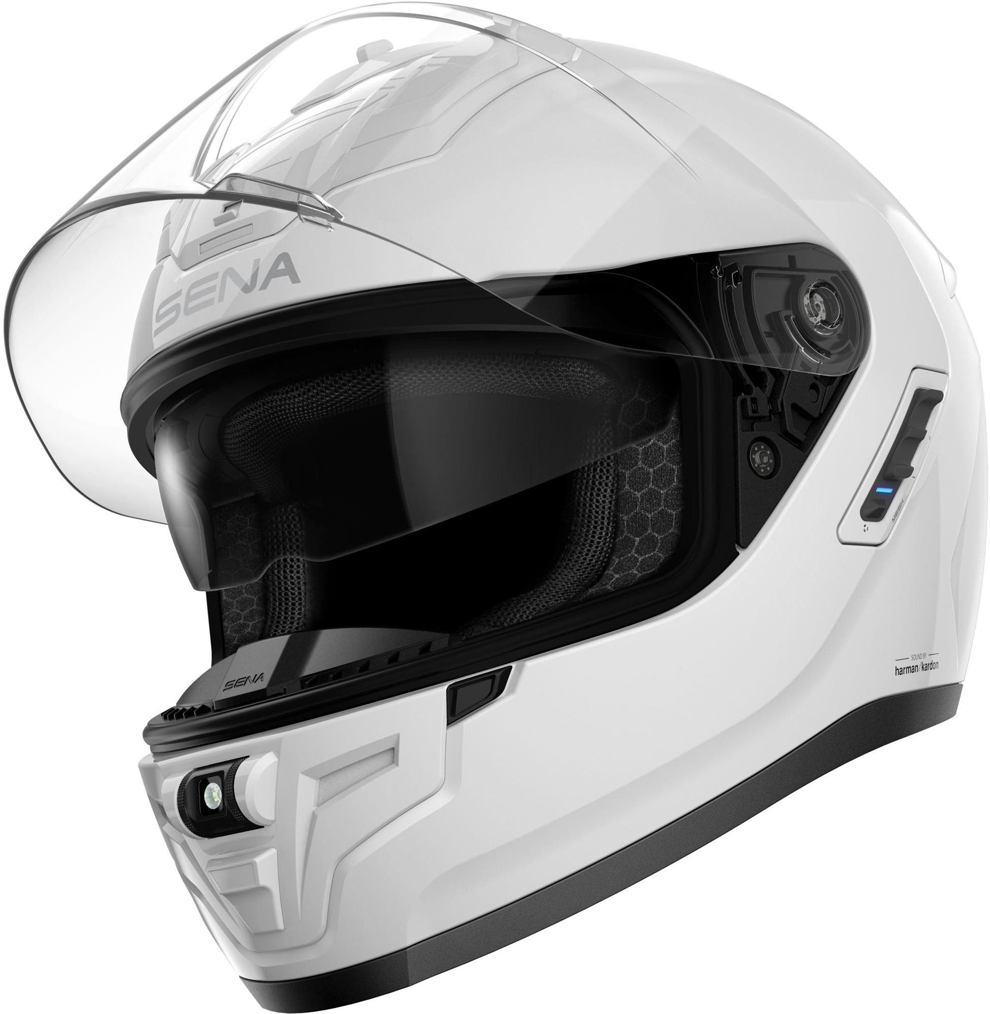Sena Motorradhelm Phantom ANC Bluetooth Helm, Atmungsaktiv
