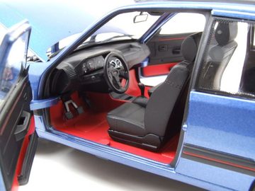 Norev Modellauto Peugeot 205 GTi 1.9 mit Sonnendach 1992 miami blau Modellauto 1:18, Maßstab 1:18