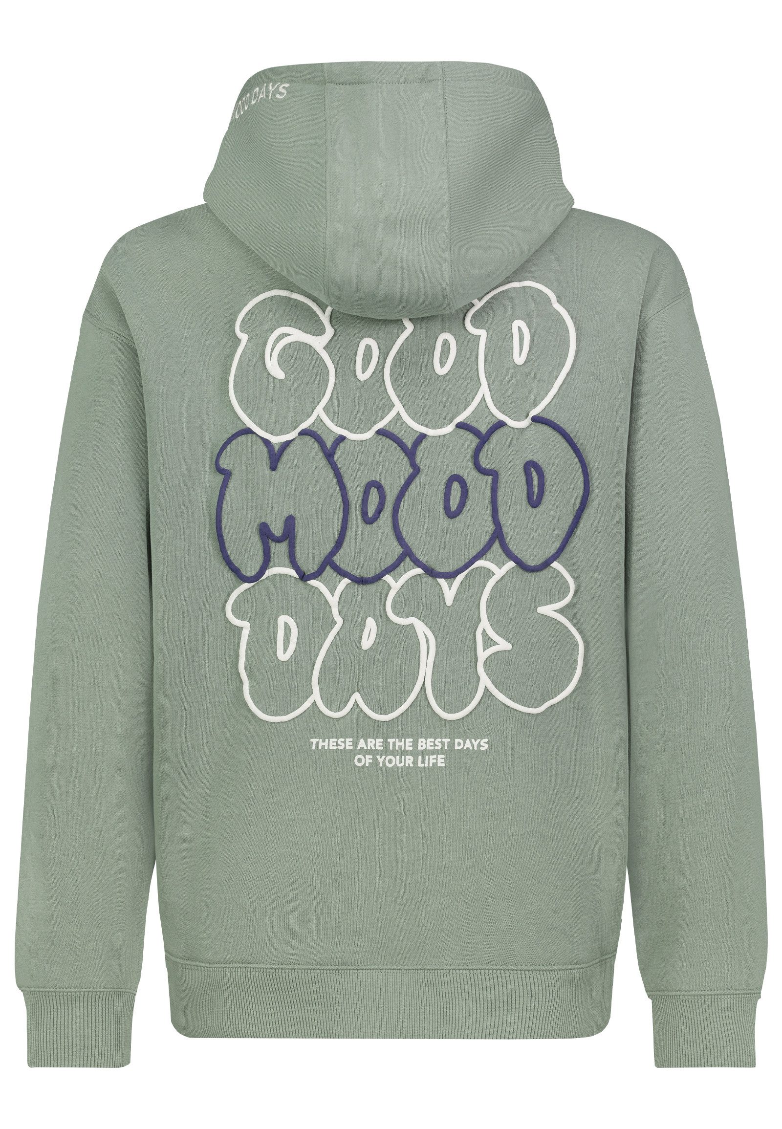 SUBLEVEL Hoodie Herren Kapuzenpullover mit Stickerei günstig online kaufen