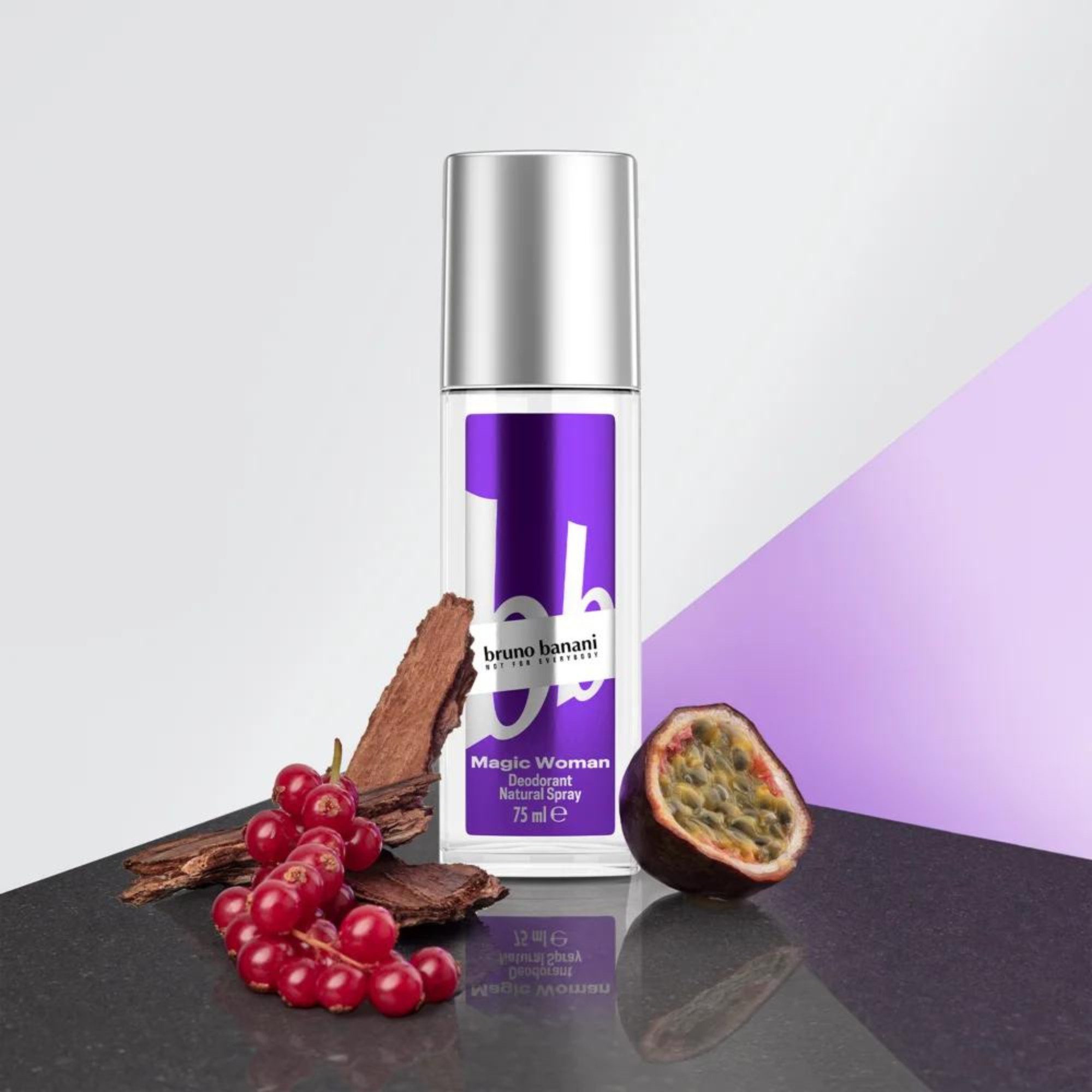 Sibastore Deo-Spray Bruno Banani Magic Woman - Deodorant Spray für Frauen, 2 x 75ml