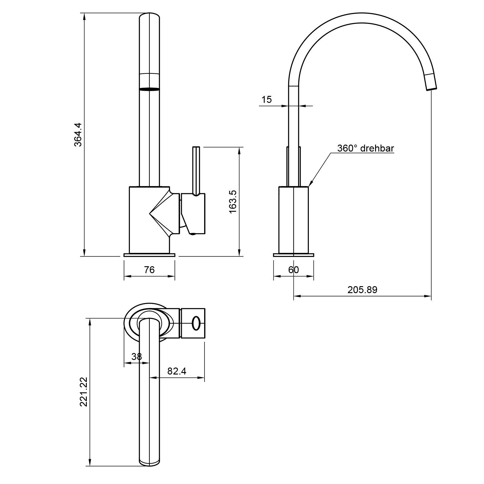 Thumbnail - PaulGurkes Küchenarmatur PGFA56