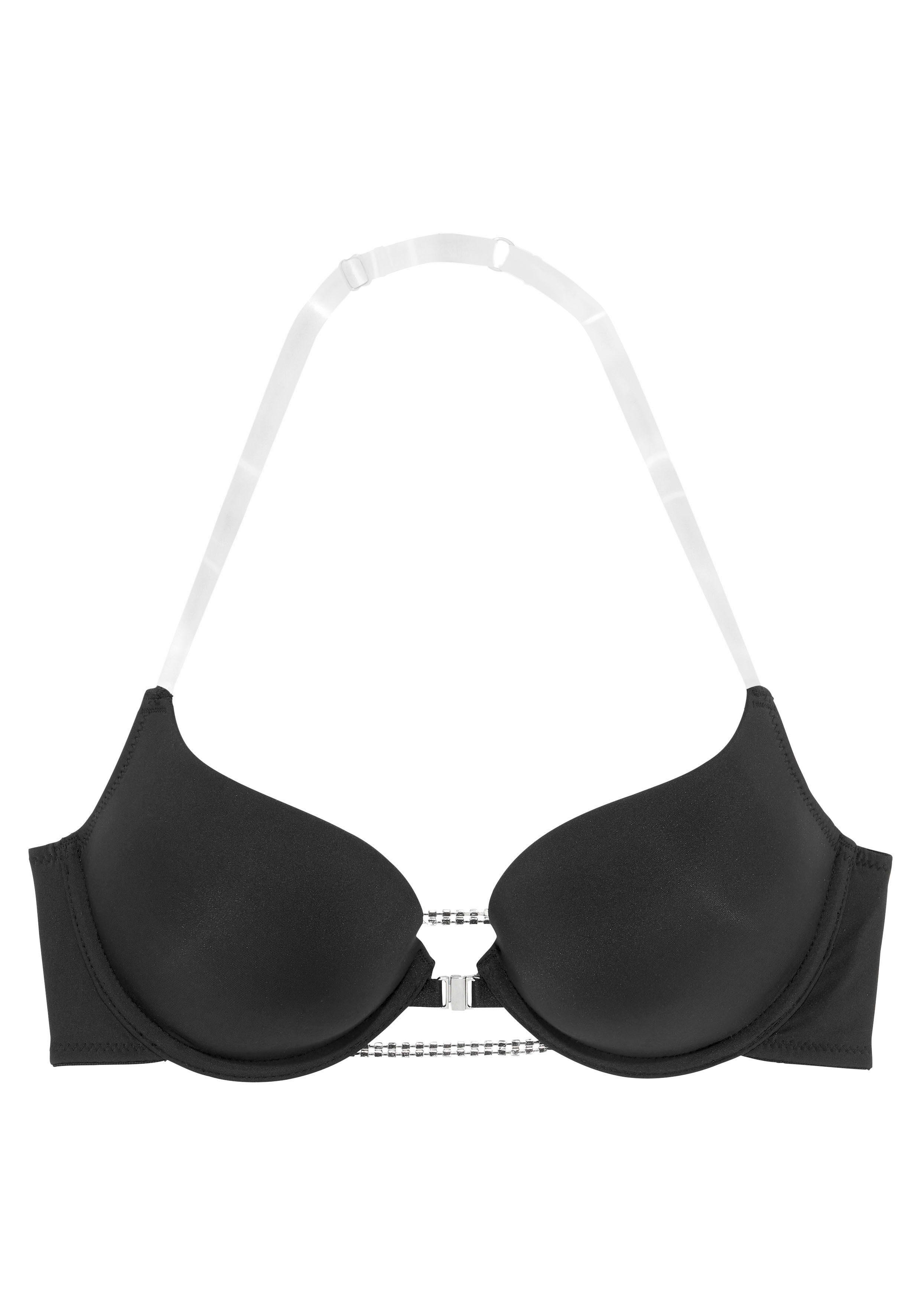 LASCANA Push-up-BH mit Strassrücken für tiefen Rückenausschnitt, sexy Dessous. € 42,99