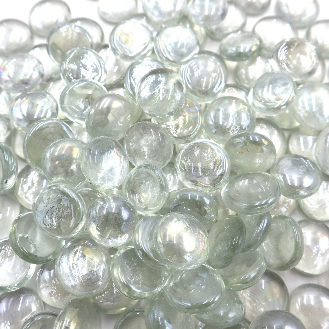 Armena Bastelperlen Glasnuggets transparente Glassteine Dekoration Glasperlen Basteln Deko
