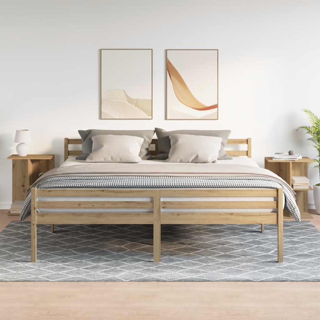 vidaXL Nachttisch Nachttische 2 Stk. Artisan-Eiche günstig online kaufen