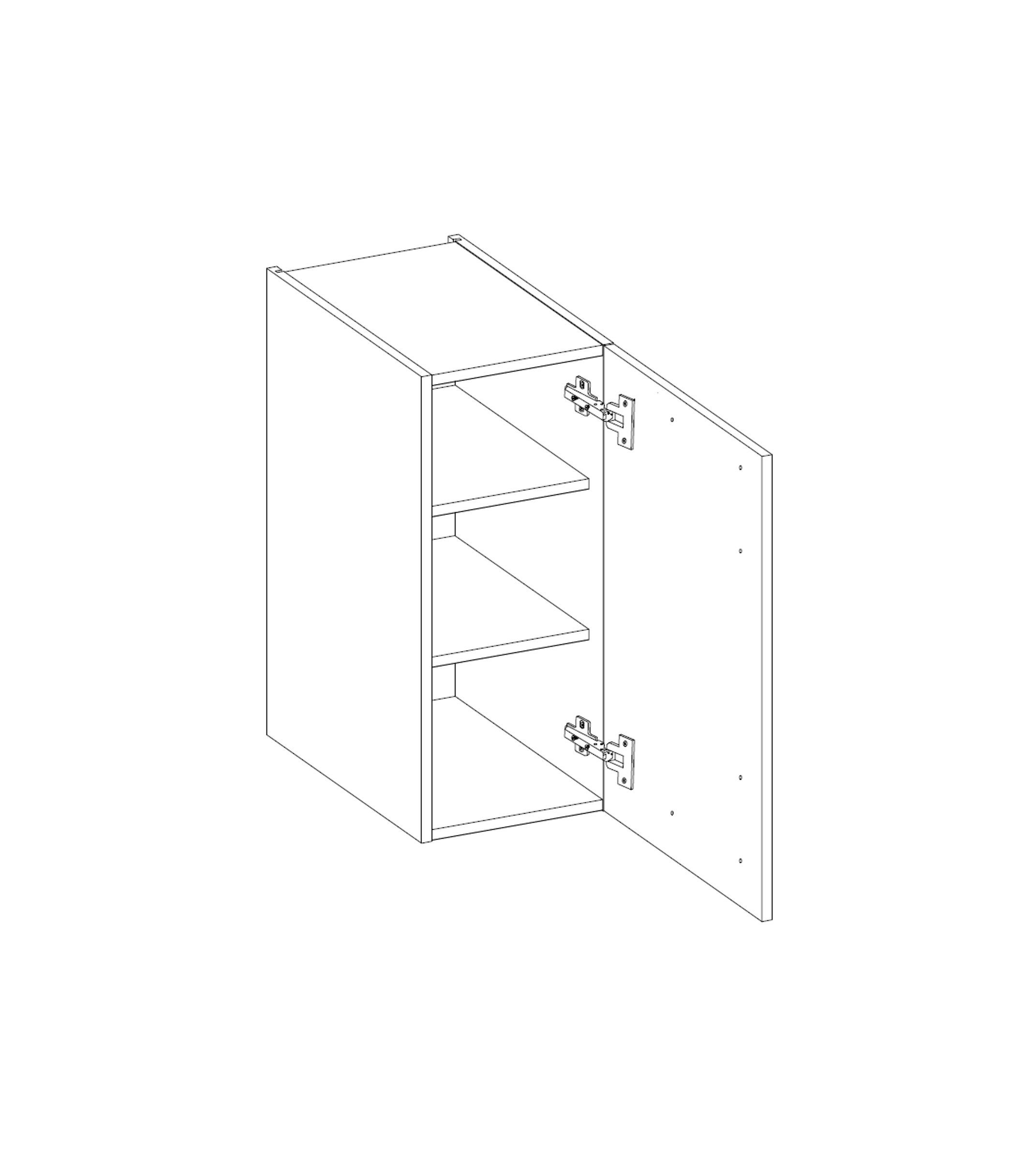 Küchen-Preisbombe Hängeschrank 30 cm Eiche Artisan günstig online kaufen