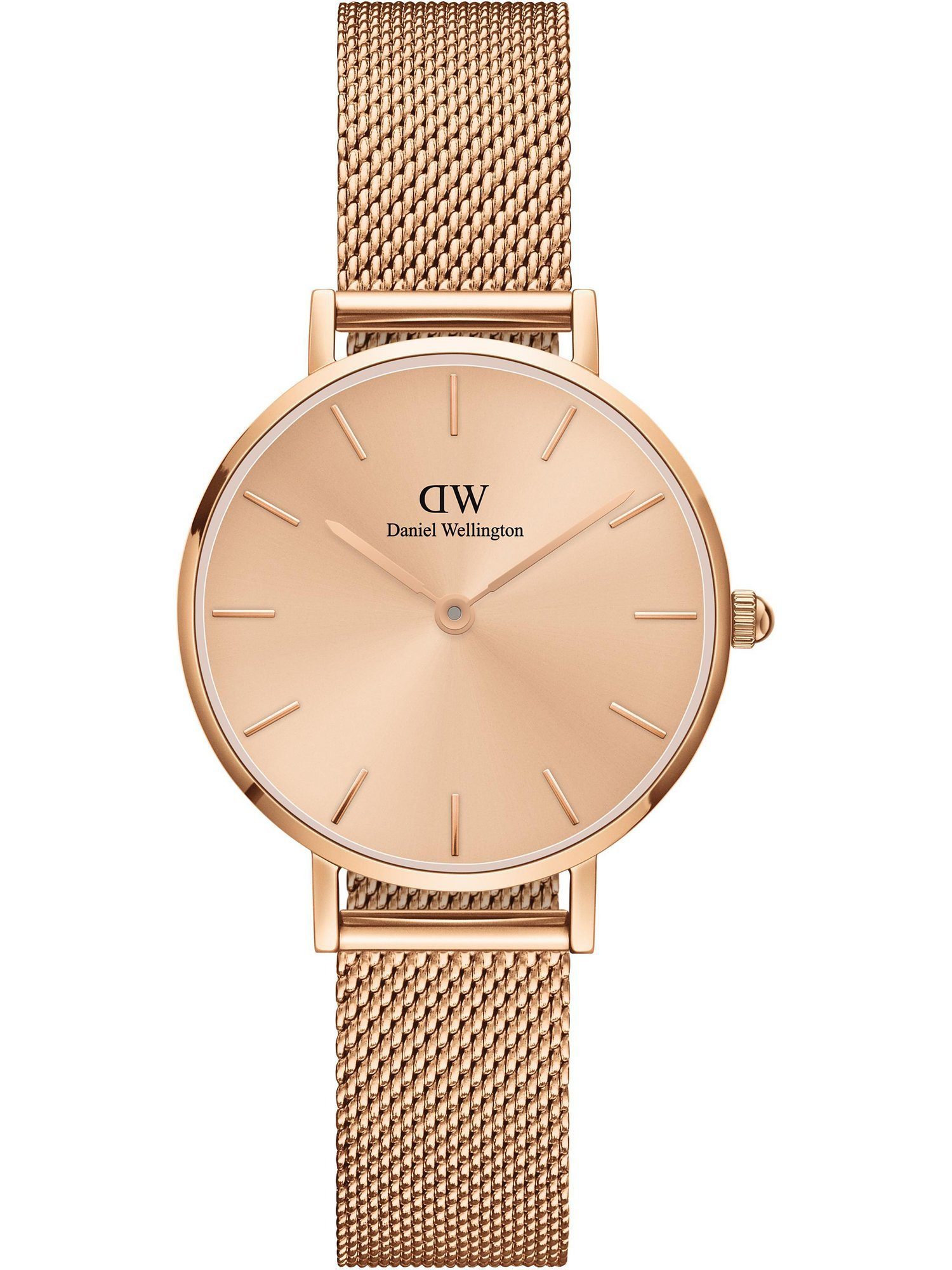 Quarzuhr Daniel Wellington Damen-Uhren Analog Quarz