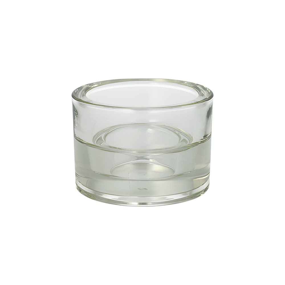 GALA-Kerzen GmbH Teelicht 6x Kerzenhalter Glas Ø 8,2 cm 5,7 cm klar 2in1 Teelichte & Maxilichte