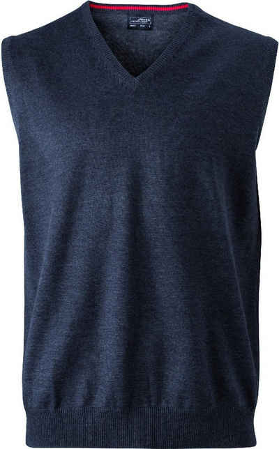 James & Nicholson З коротким рукавом JN 657 Herren V-Neck З коротким рукавом Leichte Strickqualität