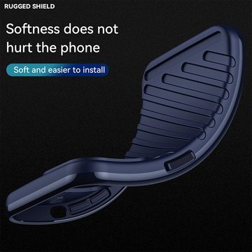 CoolGadget Handyhülle Thunder Hybrid Case für Samsung Galaxy S21 FE 6,4 Zoll, stylische rutschfeste Schutzhülle Handy Hülle für Samsung S21 FE 5G
