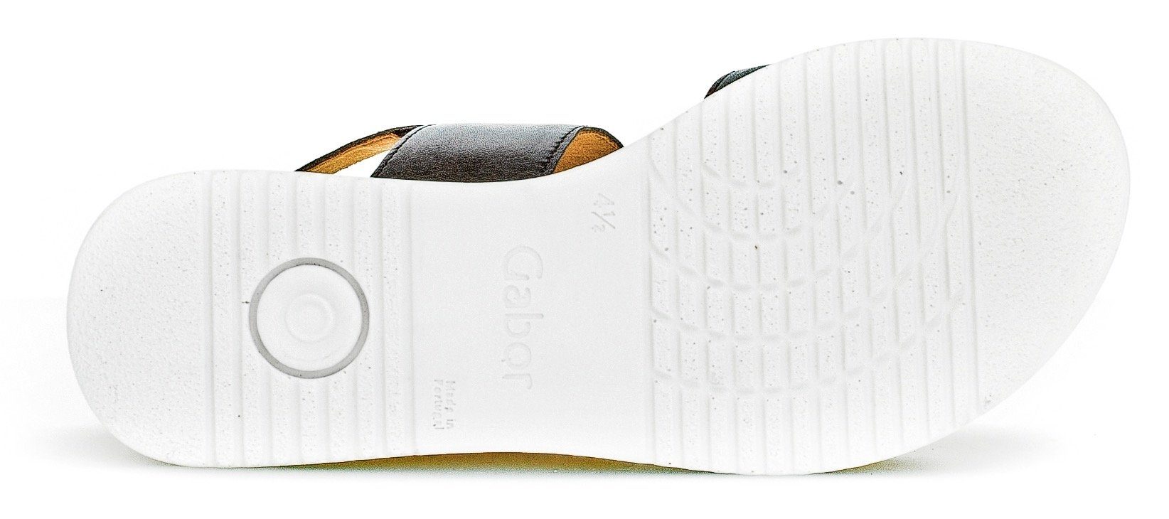 Gabor RHODOS Keilsandalette, Riemchensandale, Sommerschuh, Sandale in Weite G (weit)