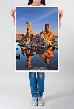 Sinus Art Poster Landschaftsfotografie 60x90cm Poster Der magische Mono See