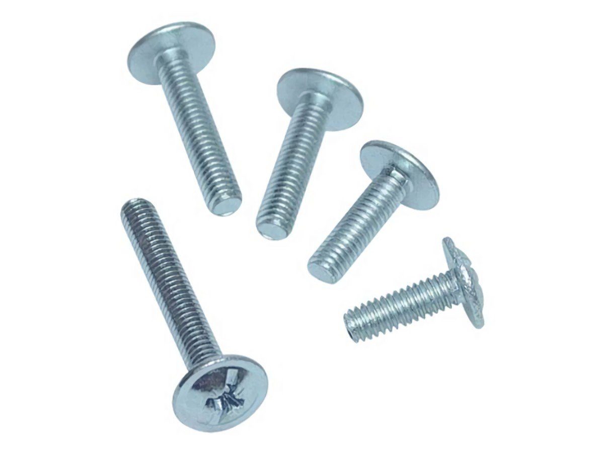 Möbelgriff 100er Pack HETTICH 71562 Möbelgriffschrauben Länge 38 mm Doppelkreu