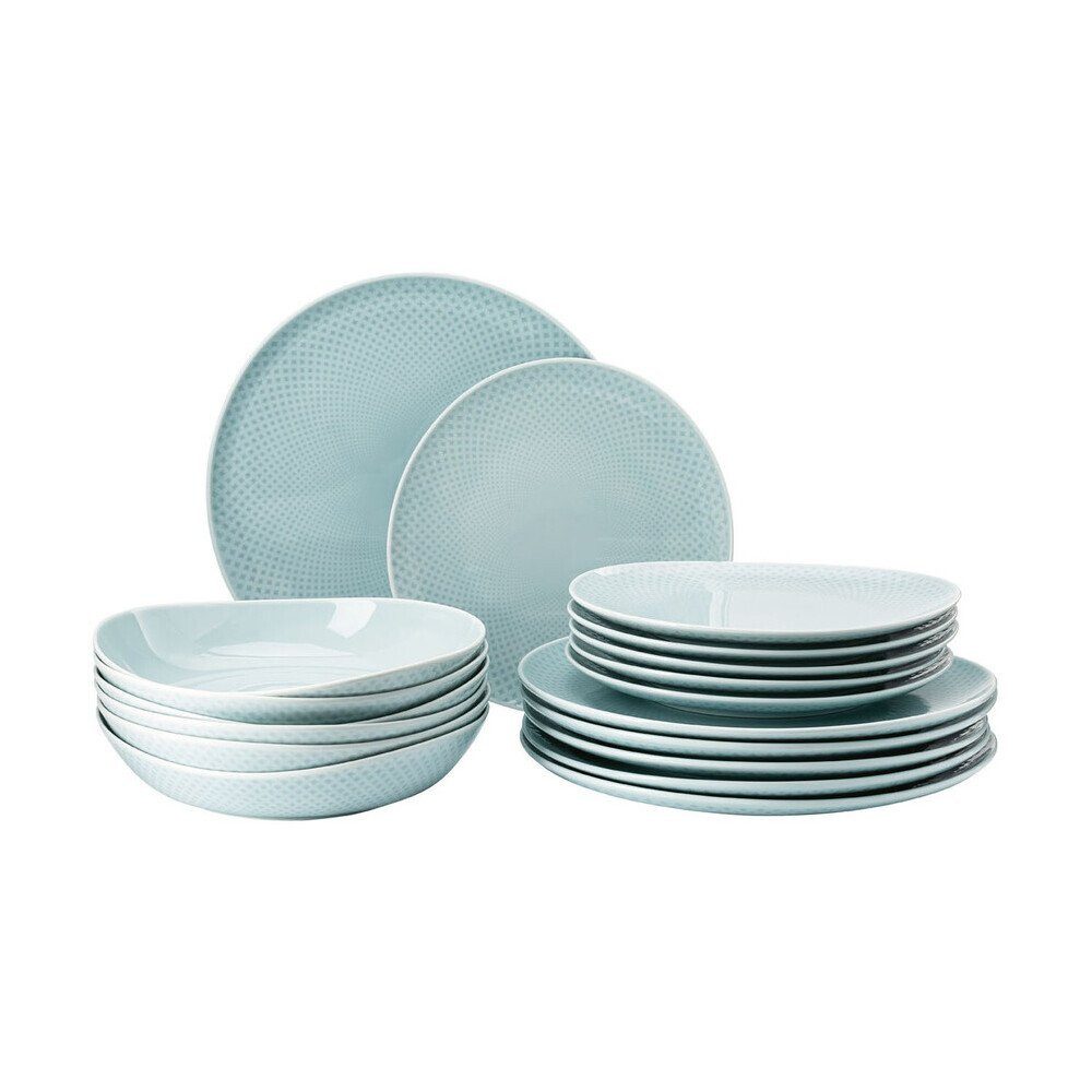 Teller-Set Teller-Set 18-tlg. Junto Opal Green