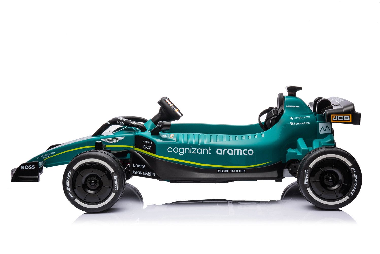 Smarty Elektro-Kinderauto Elektro Kinderauto Aston Martin Aramco Cognizant Formel 1 mit Lizenz
