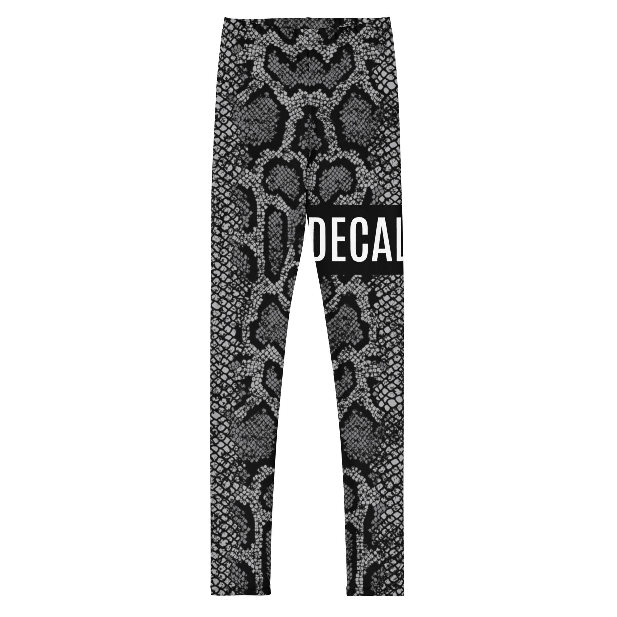 DECALVIBES Leggings Mädchen Leggings für Kinder & Jugendliche Urban Side Snake Black Mamba 4-Wege-Stretch, weiches Material, formstabil, komfortabler Sitz