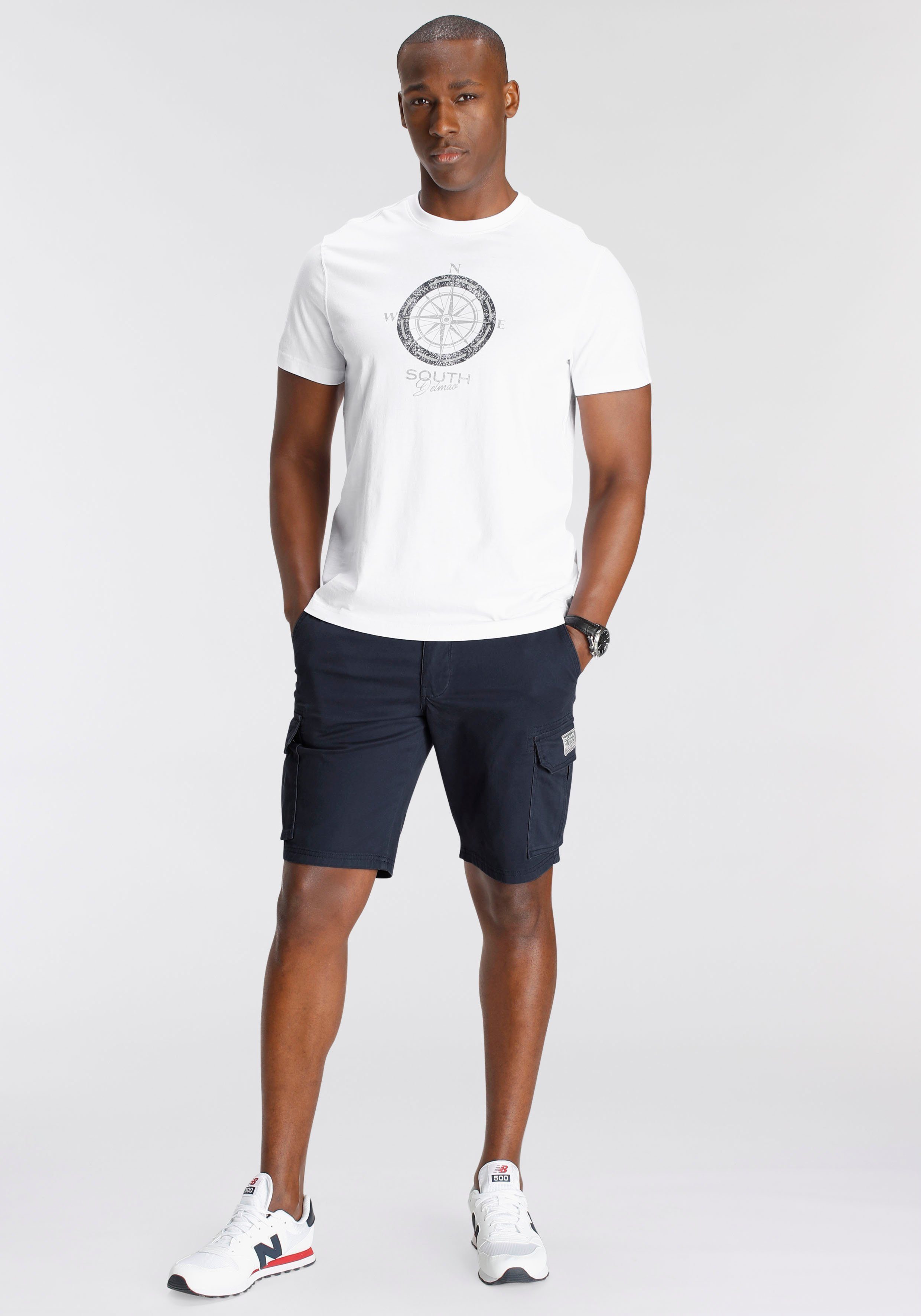 DELMAO Cargoshorts mit Details