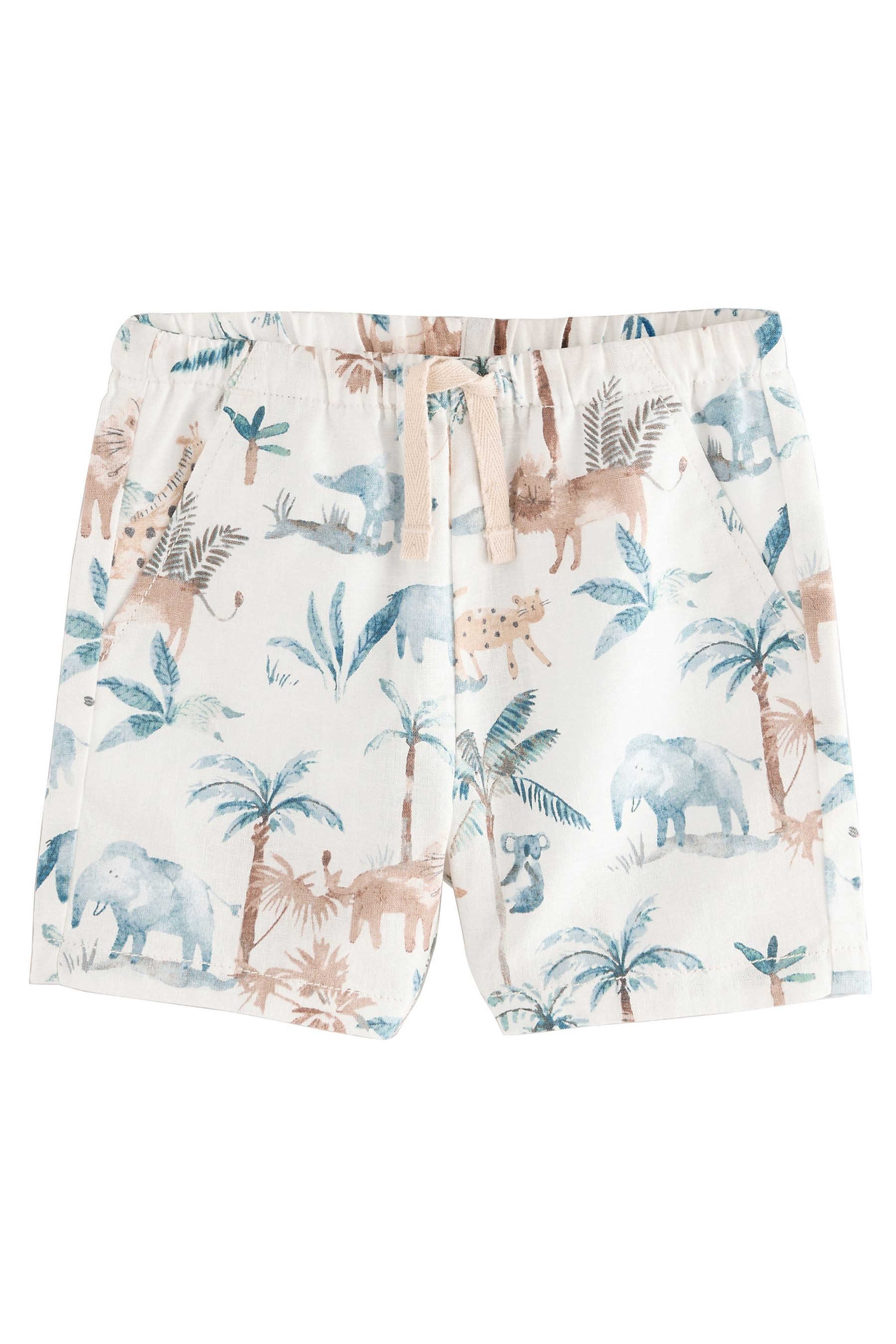 Next Webshorts Pull-On Shorts aus Leinen günstig online kaufen