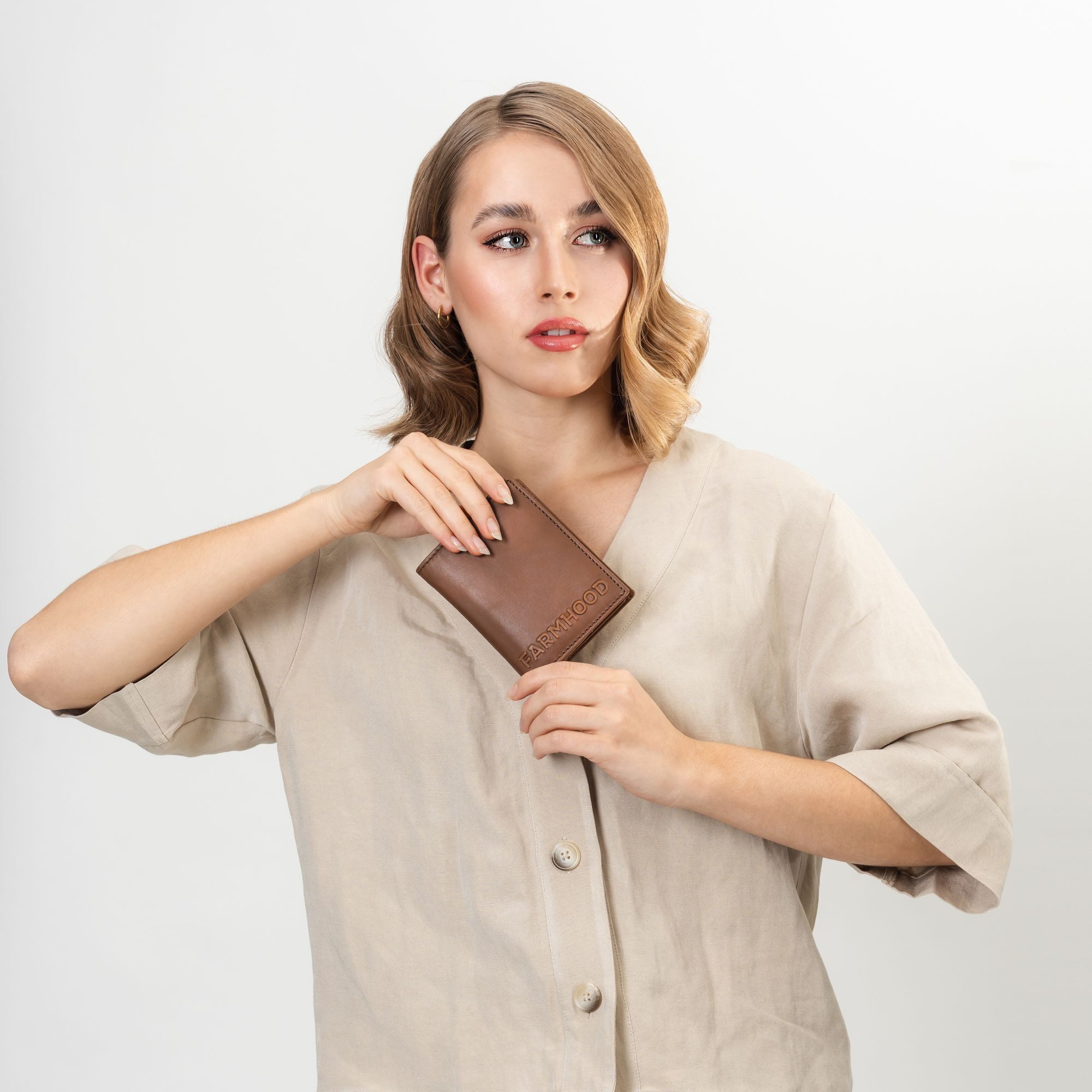 Farmhood Geldbörse Nashville, Leder günstig online kaufen