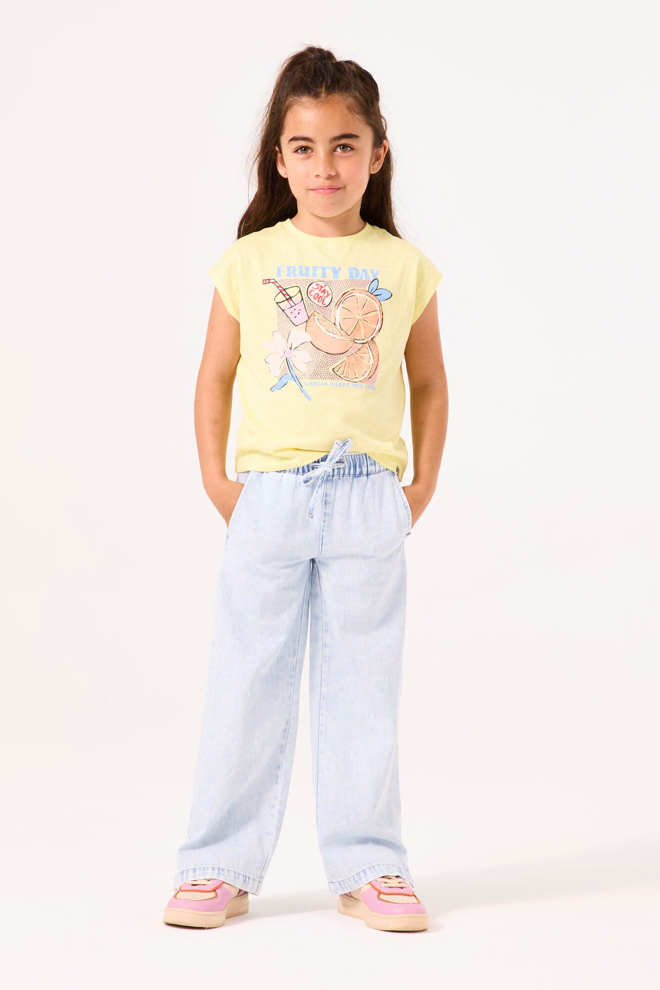 Garcia Weite Jeans Wide Leg Pant