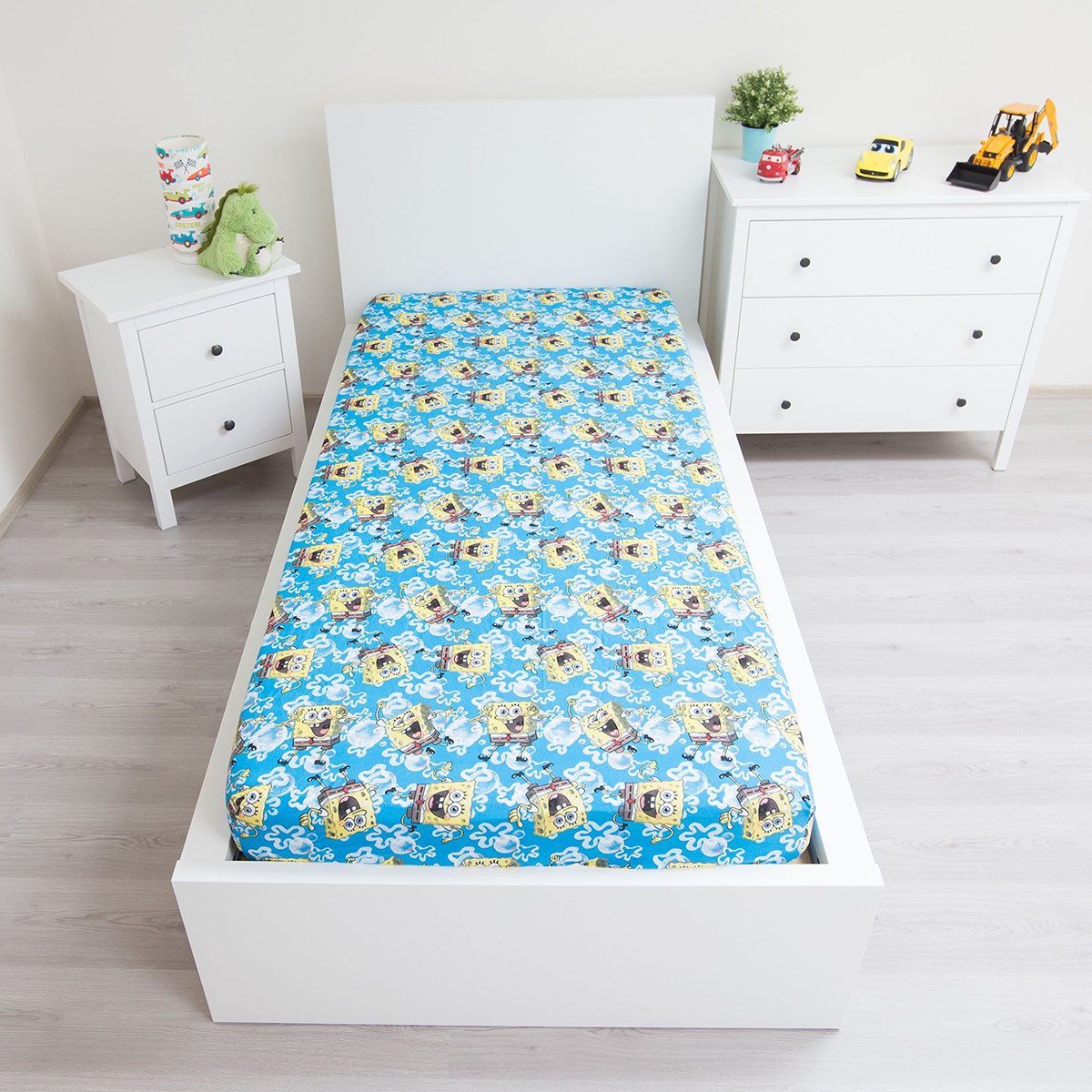 Sponge Bob Spannbettlaken Sponge Bob, Renforcé, Gummizug: rundum günstig online kaufen