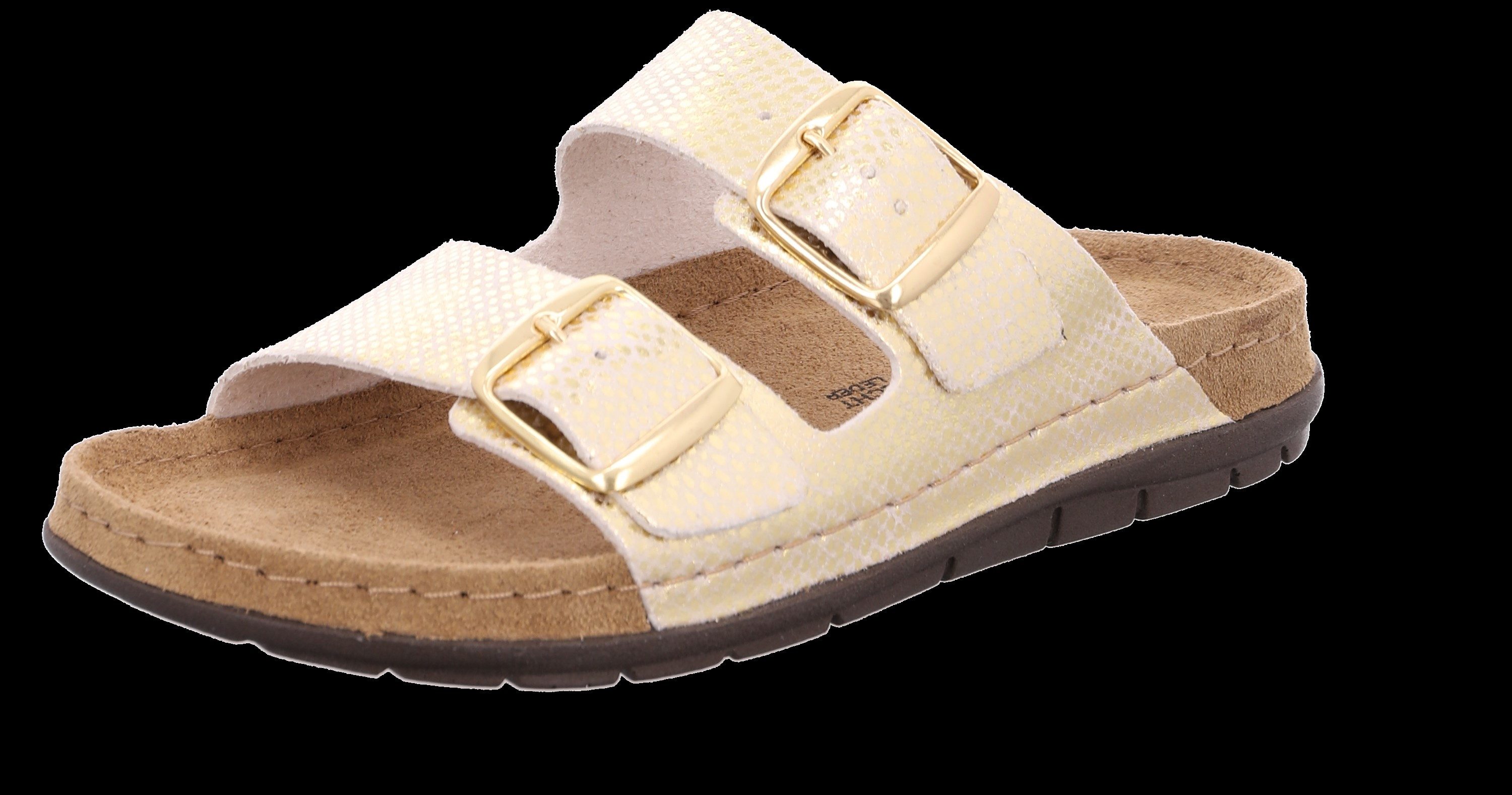 Rohde Softino weiche flexible Pantolette mit Lederfussbett gepolstert Panto günstig online kaufen